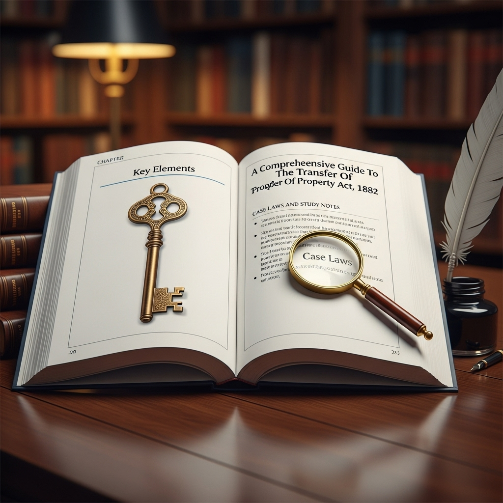 A Comprehensive Guide To Transfer Of Property Act, 1882: Key Elements, Case Laws and Study Notes